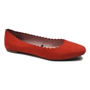 H&M Women's Size 8 (39) Cushioned Ballet Flats Red